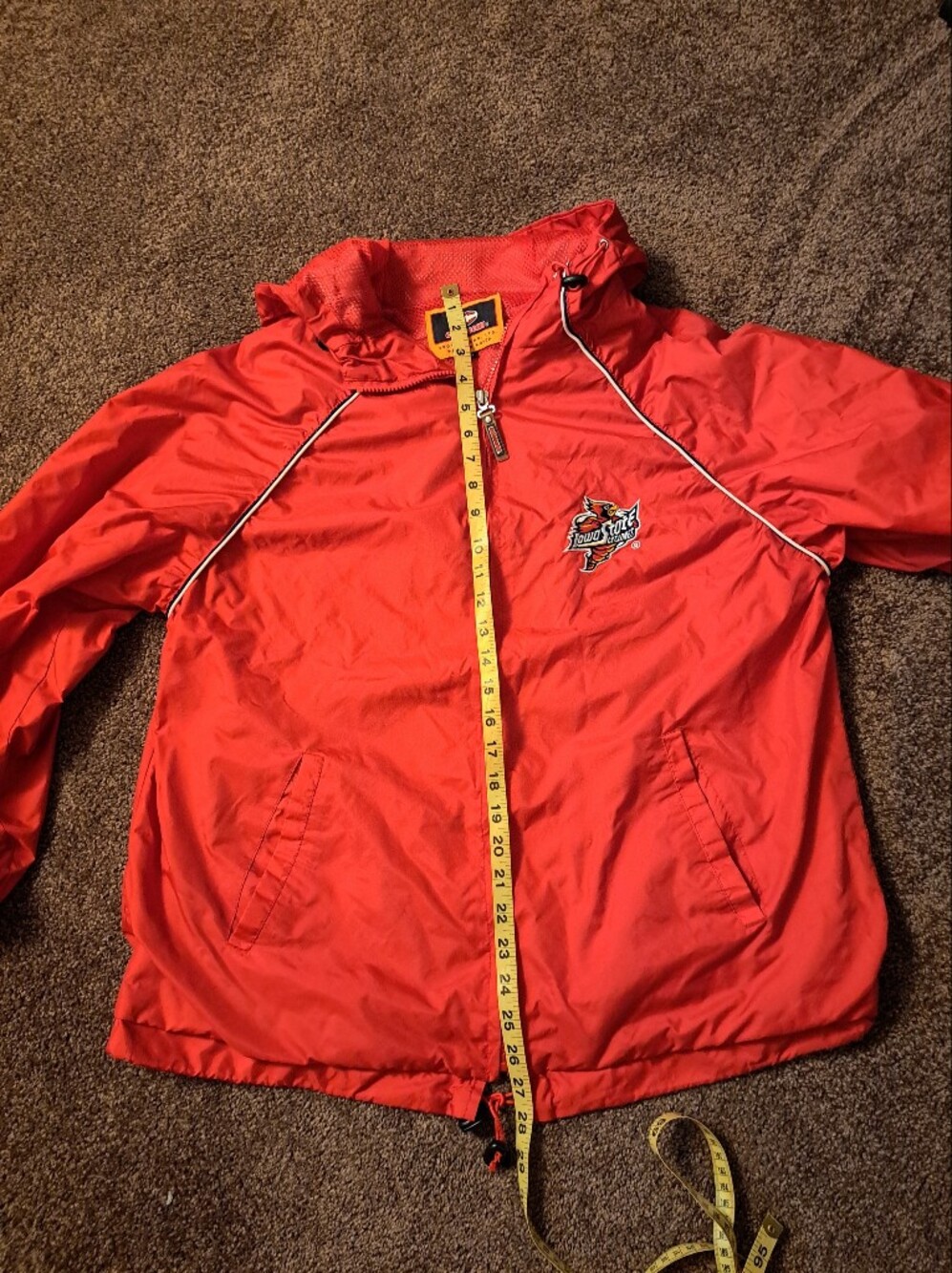 Colosseum Vintage Iowa State Cyclones full-zip hooded windbreaker jacket - Picture 7 of 11